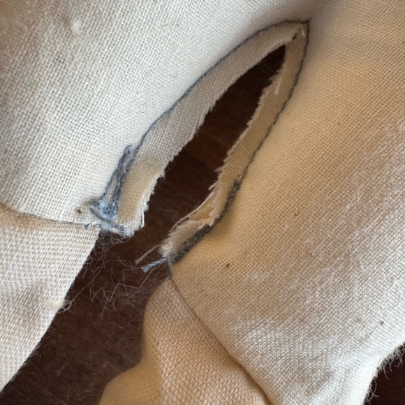 Antique German China Head Doll Hand Sewn Painted Nails Black Shoes 1800s 1900s - Picture 8 of 12